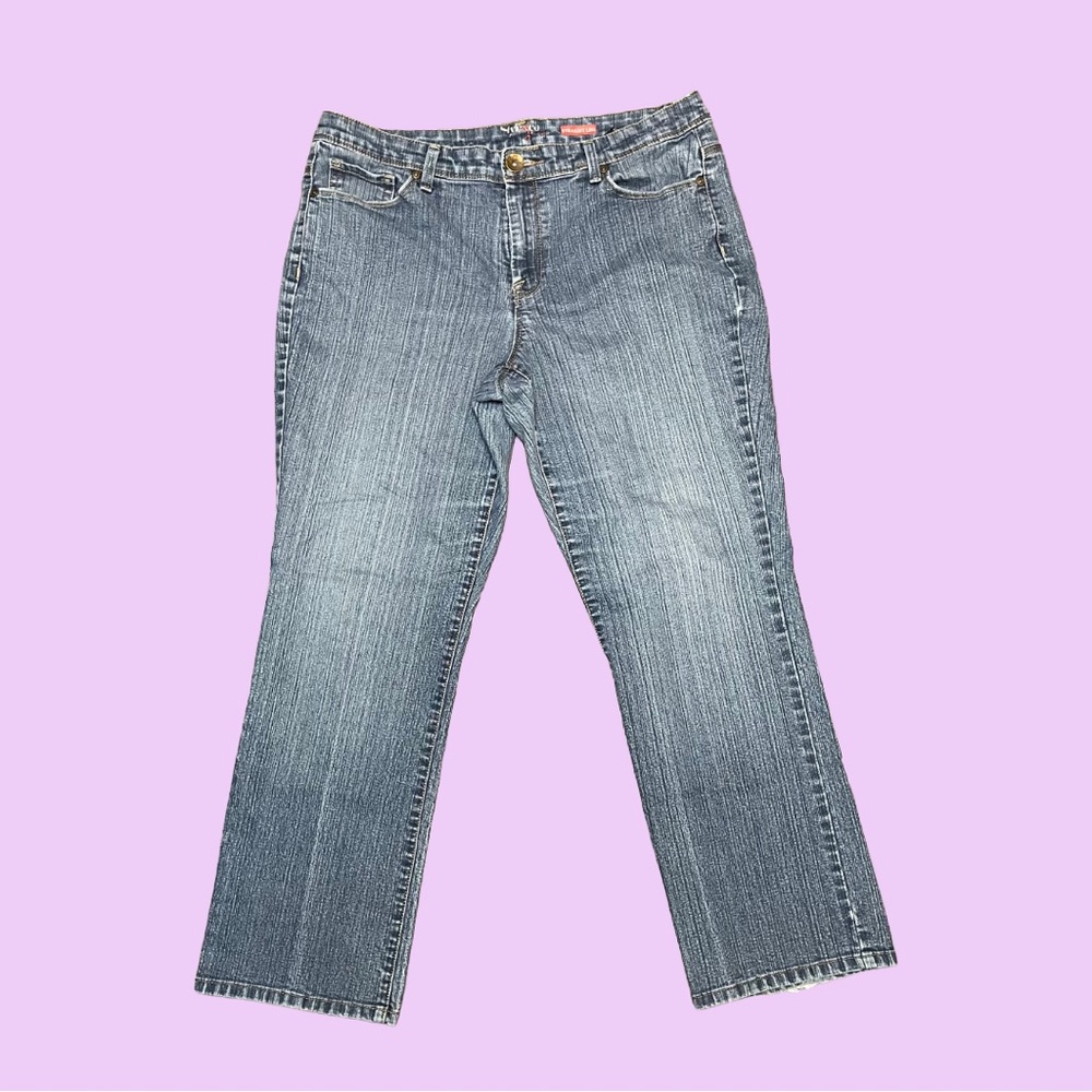 Style & Co. Women's Straight Leg Jeans - Classic Blue